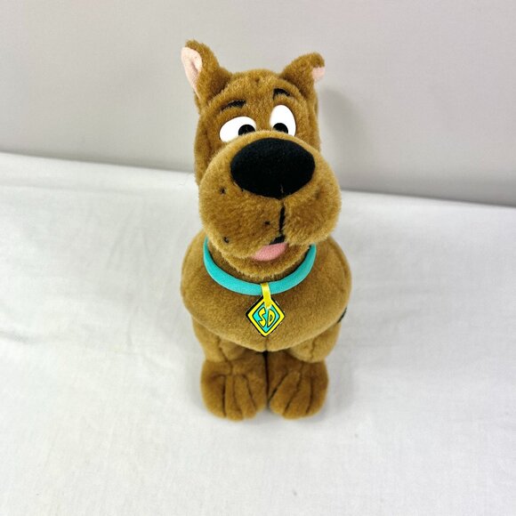 Vintage Scooby Doo Plush 10" My Pal 1998 Cartoon Network Hanna Barbera Sitting - Picture 1 of 7